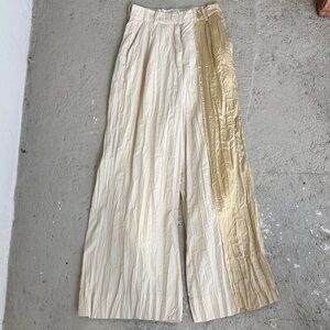 Osklen crinkle trousers